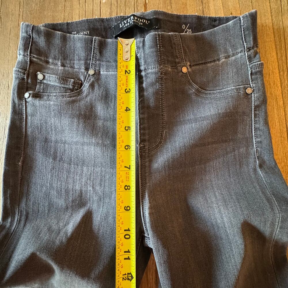 Liverpool Skinny Ankle Jeans - Size 0/25 - Picture 6 of 8